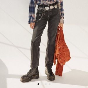 Urban Outfitters BDG Black Straight Leg jeans